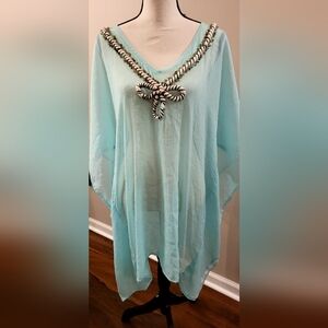 Aqua Maternity Swim Cover with Rope Detail, One Size